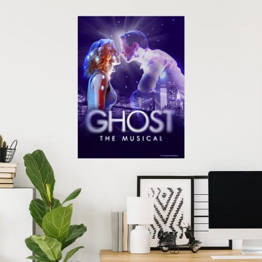 GHOST - De muziekLogo Poster (Thuiskantoor)