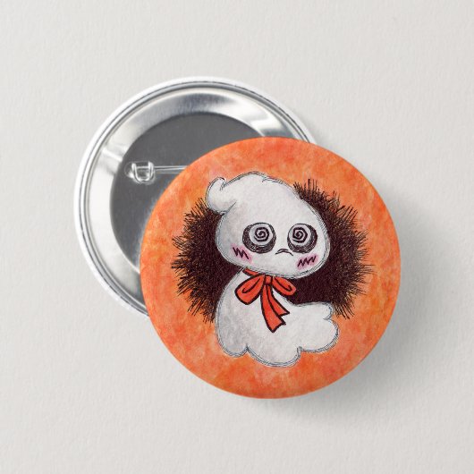 Ghost de spookButton Ronde Button 5,7 Cm (Voorkant /achterkant)