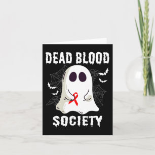 Ghost Dead Blood Society Bloedkanker Bewustzijn Ha Kaart