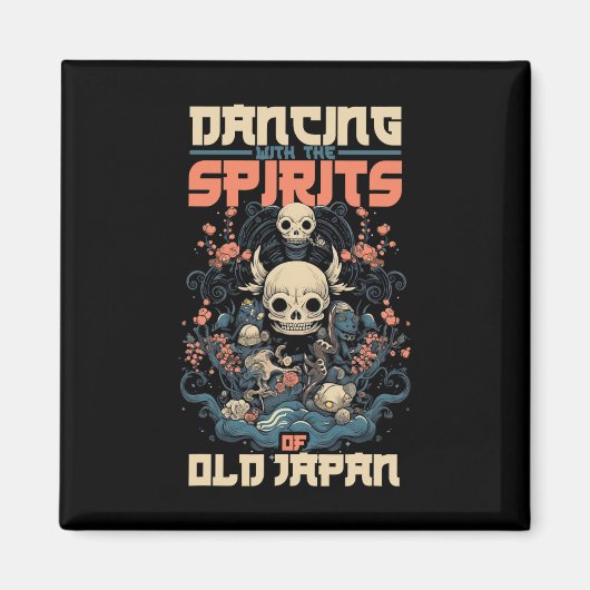Ghost Demon danst met de geest van het oude Japan Magneet (Voorkant)