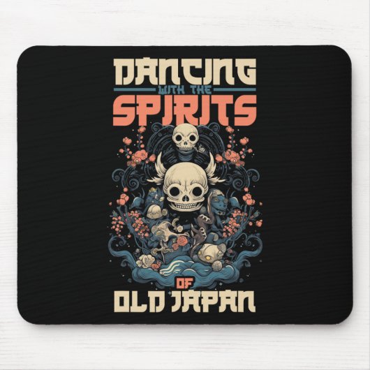 Ghost Demon danst met de geest van het oude Japan Muismat (Voorkant)