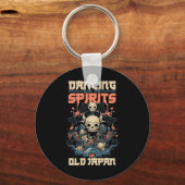 Ghost Demon danst met de geest van het oude Japan Sleutelhanger (Voorkant)