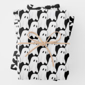 Ghost Design Wrapping Paper Set (In situ)