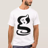 Ghost Digital Draw – Minimalist Haunting T-shirt (Voorkant)