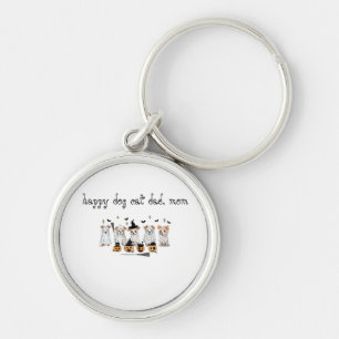 Ghost Dog Black Cat Pumpkin Halloween sleutelhange Sleutelhanger