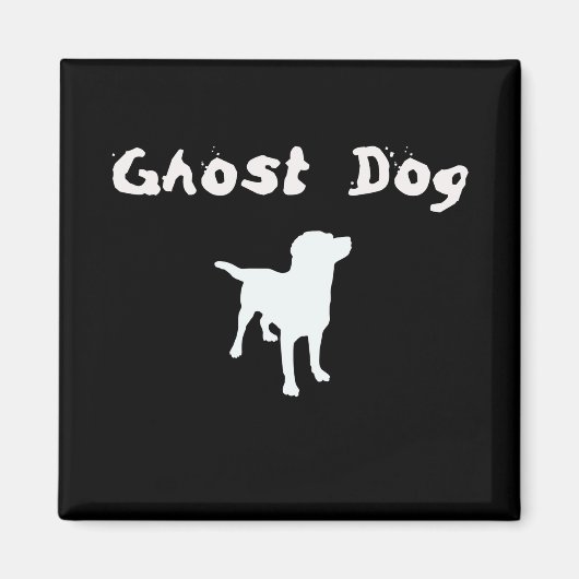 Ghost Dog Magneet (Voorkant)