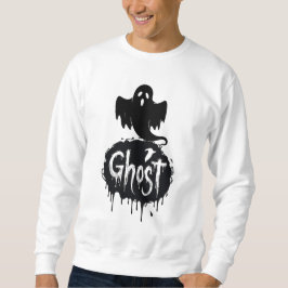 Ghost – Donkere Horror Druppelende Tekstkunst Trui