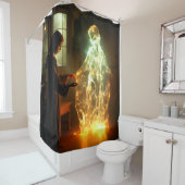 Ghost Douchegordijn (In situ)