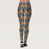 Ghost Drift: All-over Halloween Leggings (Achterkant)
