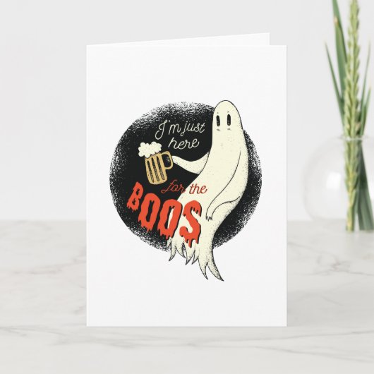 Ghost Drink Beer Kaart (Voorkant)