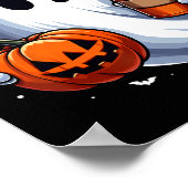 Ghost Drink Pumpkin Spice Mannen Vrouwen Kinder Ha Poster (Hoek)