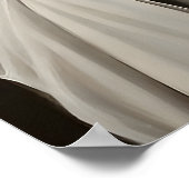 Ghost Drinking Coffee Print, Ghost Tea Whimsical Poster (Hoek)