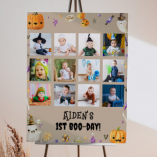Ghost Eerste Jaar Foto Mijlpaal teken Poster