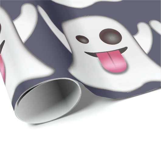 Ghost emoji cadeaupapier (Rol Hoek)