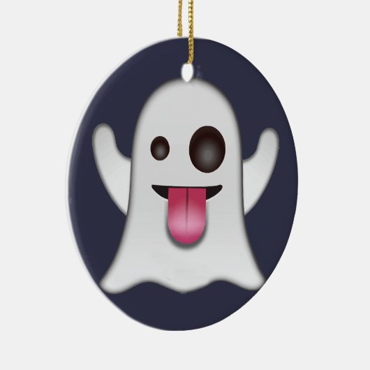 Ghost emoji keramisch ornament (Rechts)