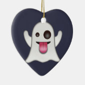 Ghost emoji keramisch ornament (Rechts)