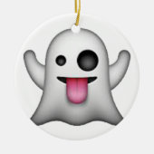 Ghost - Emoji Keramisch Ornament (Voorkant)