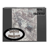Ghost en Gargoyle Calendar Kalender (Hoes)