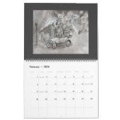 Ghost en Gargoyle Calendar Kalender (Feb 2026)