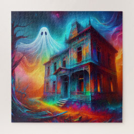 Ghost en Haunted House Legpuzzel