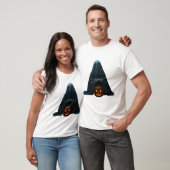 Ghost en Jack op de lantaarn Halloween T-shirt (Unisex)