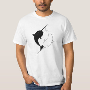 Ghost en Ninja Narwhals T-shirt