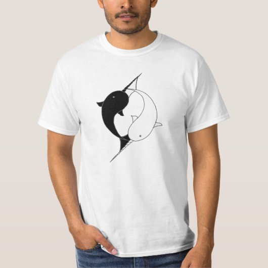 Ghost en Ninja Narwhals T-shirt (Voorkant)
