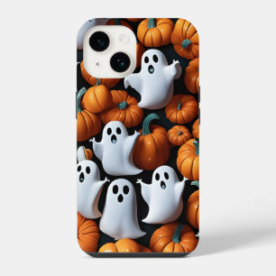 Ghost en Pumpkin iPhone 14 Hoesje