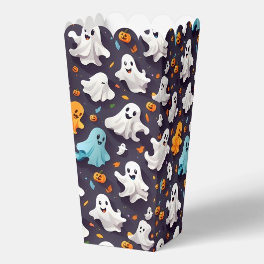 Ghost en Pumpkins Bedankdoosjes (Achterkant)