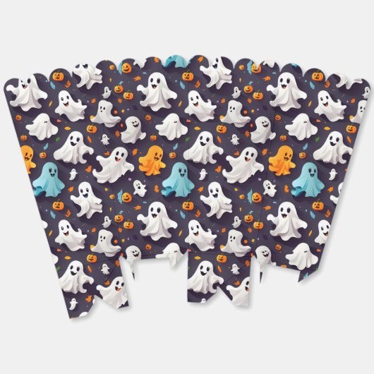 Ghost en Pumpkins Bedankdoosjes (Ongevouwen)