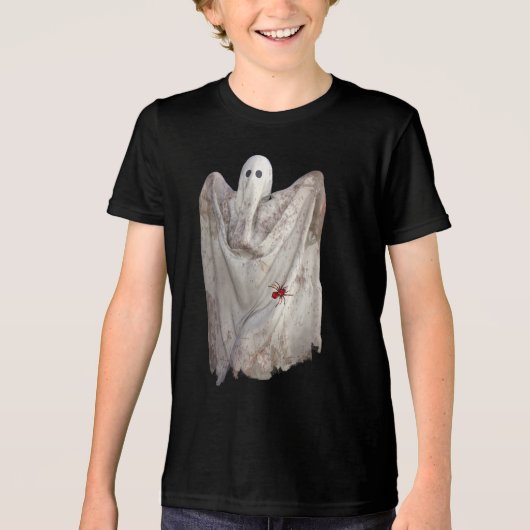 Ghost en Spider Tri-Blend Shirt (Voorkant)