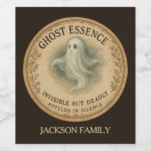 Ghost Essence Potion Wijnlabel Wijn Etiket (Enkel label)
