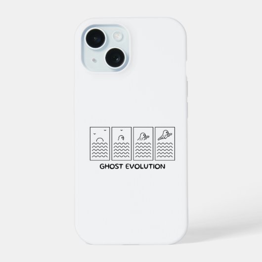 Ghost Evolution iPhone 15 Case (Achterkant)