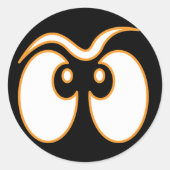 Ghost Eyes Halloween Stickers (Voorkant)
