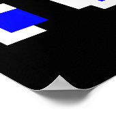 Ghost Eyes Pixel Arcade Videogame 8-bit matching Poster (Hoek)