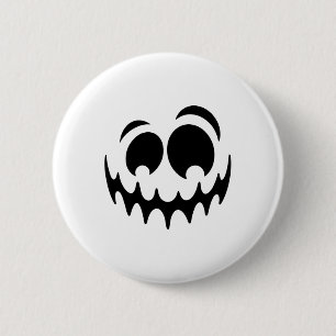 Ghost Face Kostuum Halloween Doe alsof ik een spoo Ronde Button 5,7 Cm
