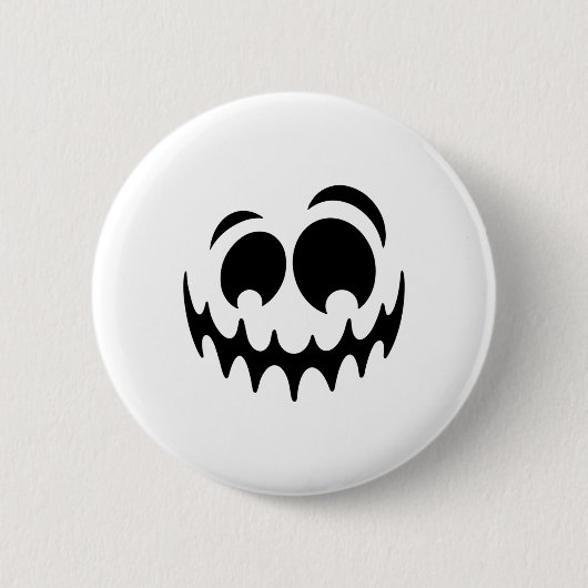Ghost Face Kostuum Halloween Doe alsof ik een spoo Ronde Button 5,7 Cm (Voorkant)