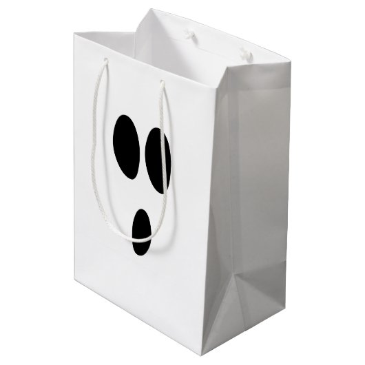 Ghost Face Medium Cadeauzakje (Achterkant Gekanteld)