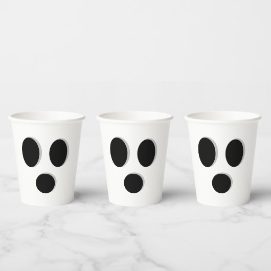 Ghost Face Paper Cup Papieren Bekers (Multi)