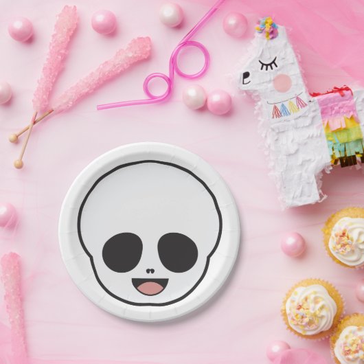 Ghost Face Papieren Bordje (Feest)