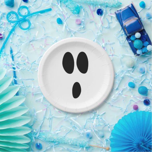 Ghost Face Papieren Bordje (Feest)