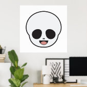 Ghost Face Poster (Thuiskantoor)