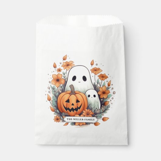 Ghost Favor Bag Bedankzakje (Voorkant)