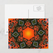 Ghost Flames & Diamonds Briefkaart (Voorkant / Achterkant)