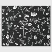 Ghost Flamingo Cadeaupapier (Vlak)