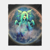 Ghost Fleece Deken (Voorkant)