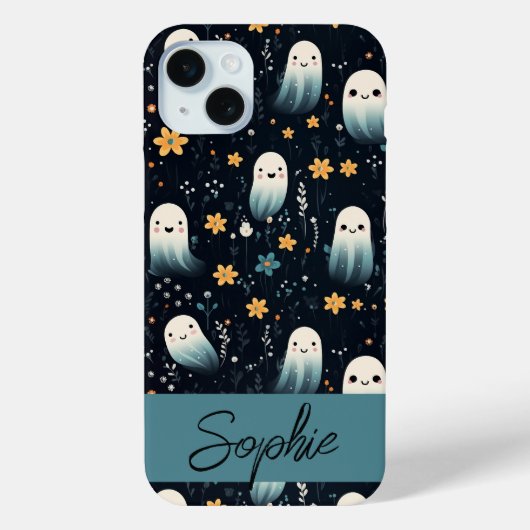 Ghost Flowers Case-Mate iPhone Case (Achterkant)