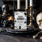 Ghost Fourever Spooky Halloween 4e verjaardagsfees Kaart