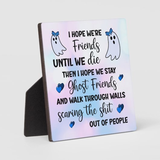 Ghost Friends Forever Fotoplaat (Voorkant)