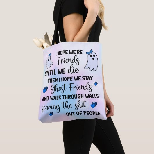 Ghost Friends Forever Tote Bag (Dichtbij)